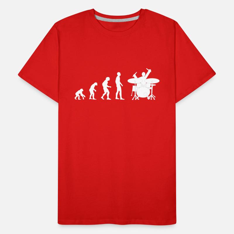 drummer evolution Men's Premium Organic T-Shirt