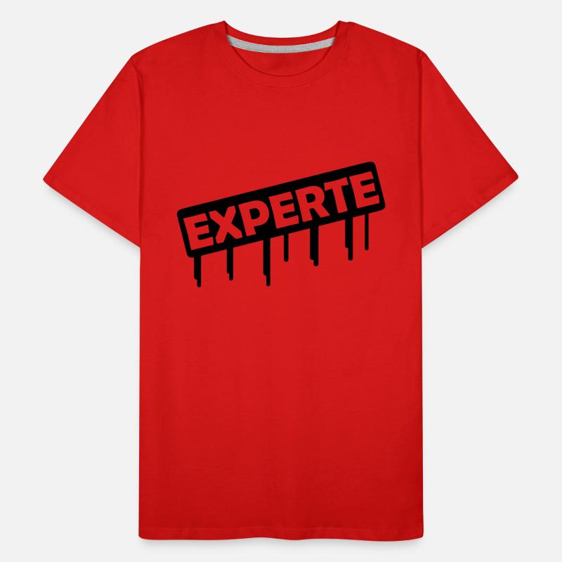 experte Männer Premium Bio T-Shirt