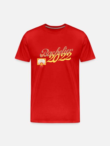 bachelier 2022 - T-shirt bio Premium Homme - rouge