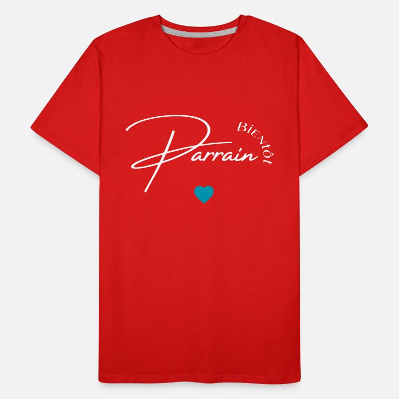Bientôt parrain T-shirt bio Premium Homme