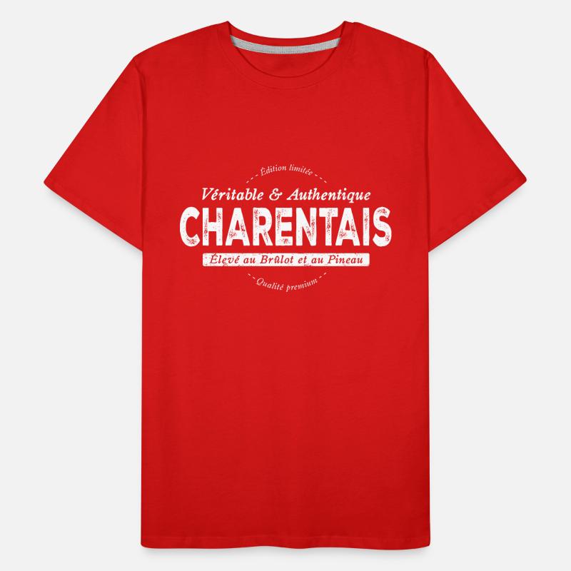 Charentais de Charente T-shirt bio Premium Homme