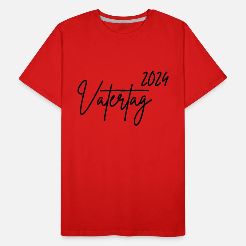 vatertag Männer Premium Bio T-Shirt
