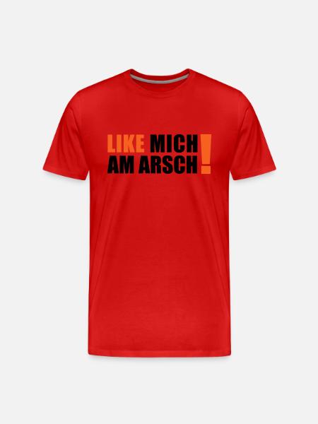 Comme moi sur le cul - T-shirt bio Premium Homme - rouge