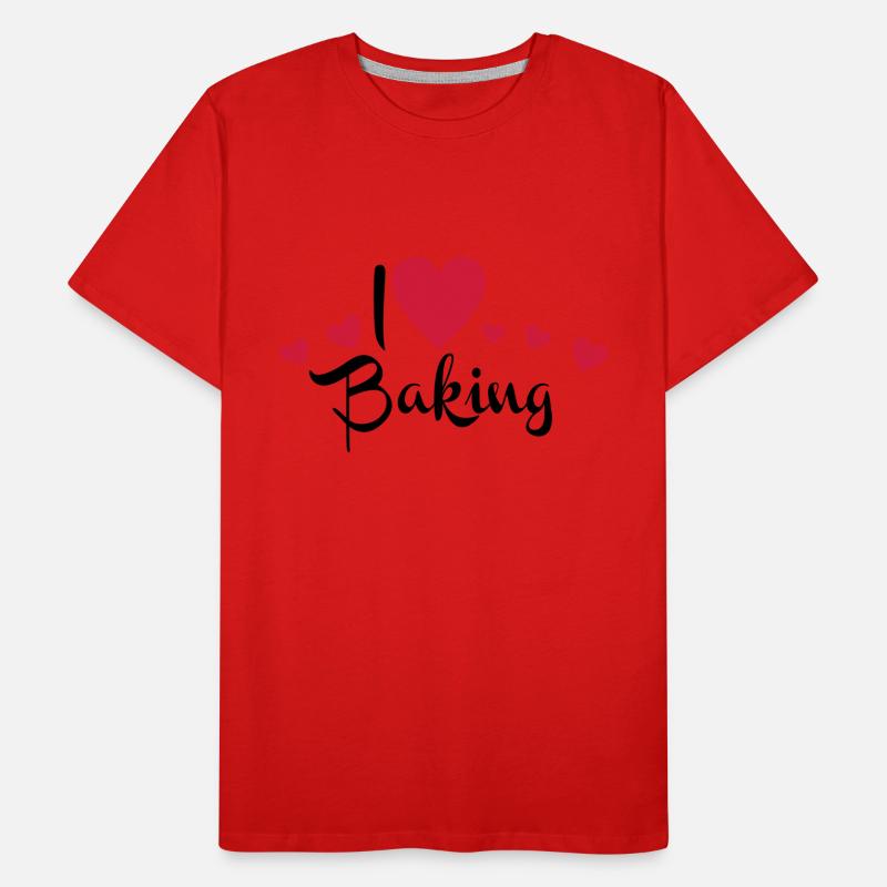 backen Männer Premium Bio T-Shirt