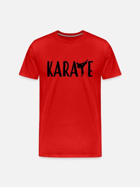 Karate - Karateka - Men's Premium Organic T-Shirt - red
