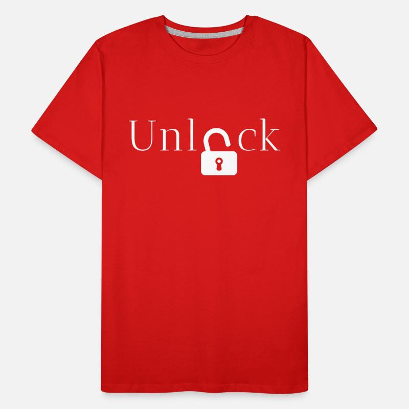 débloquer idée cadeau T-shirt bio Premium Homme