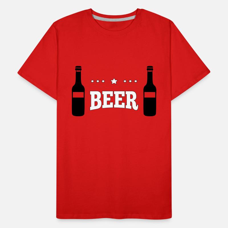 Bière T-shirt bio Premium Homme