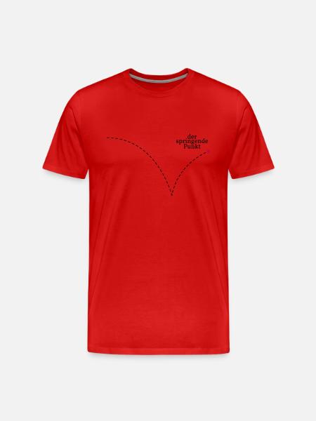 Der springende Punkt - Männer Premium Bio T-Shirt - 