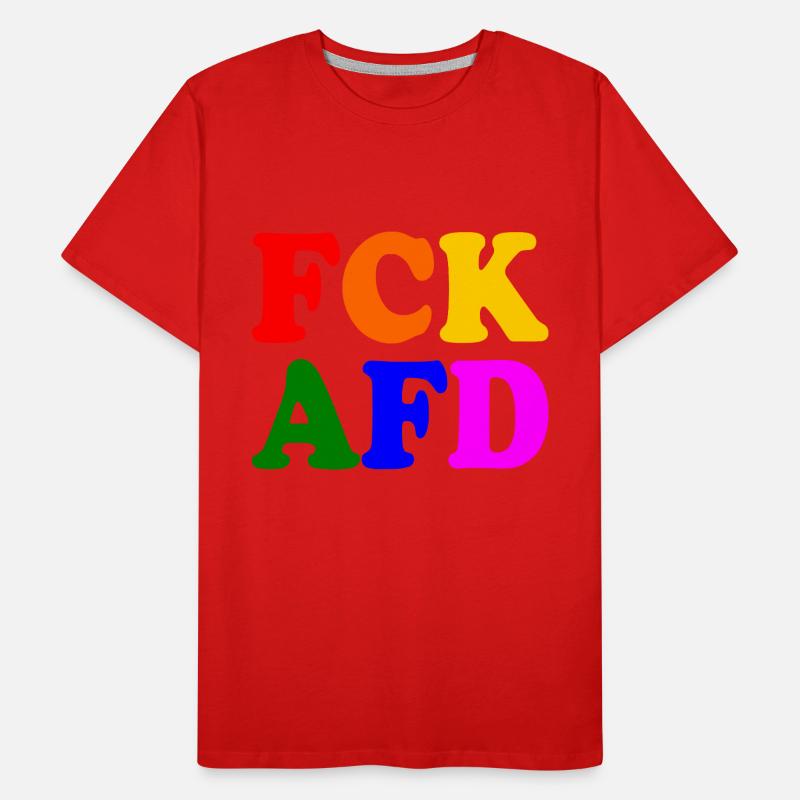 Fck afd Männer Premium Bio T-Shirt