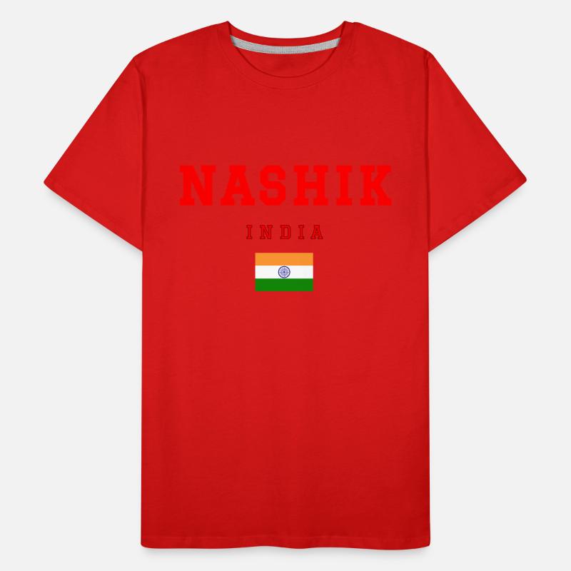 Nashik, Inde T-shirt bio Premium Homme