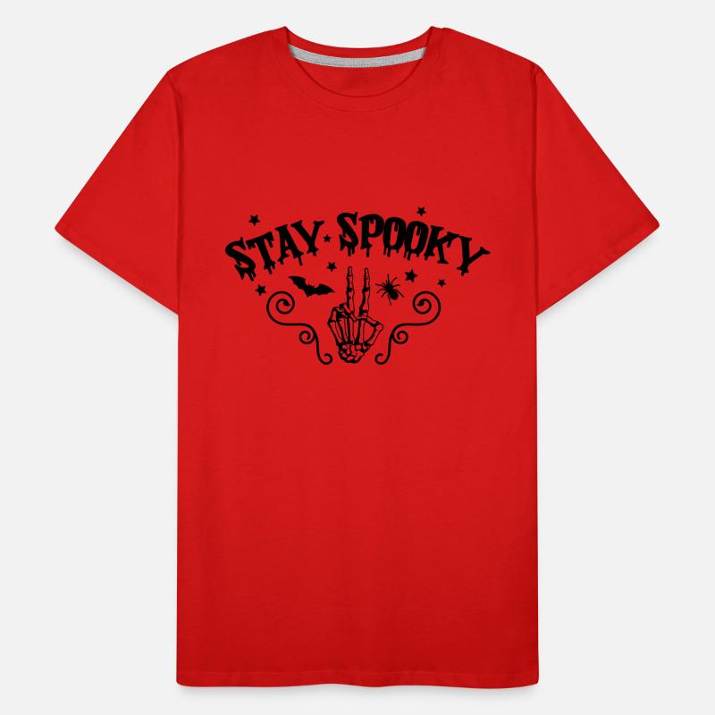 Restez effrayant T-shirt bio Premium Homme