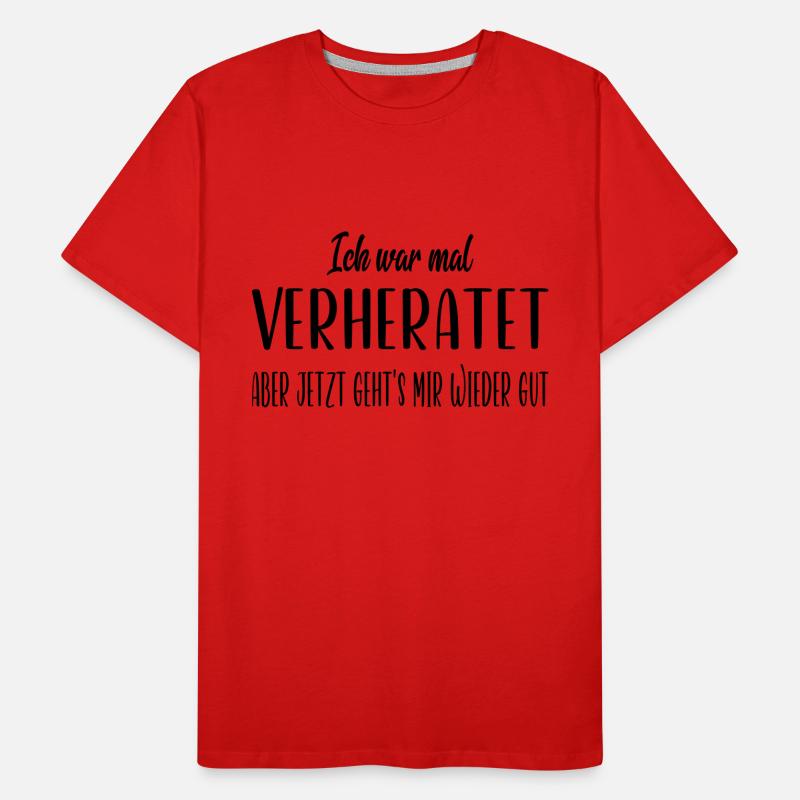 J’étais marié T-shirt bio Premium Homme