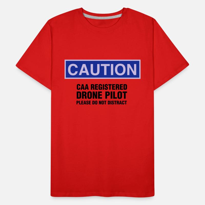 Drone Pilot Men's Premium Organic T-Shirt