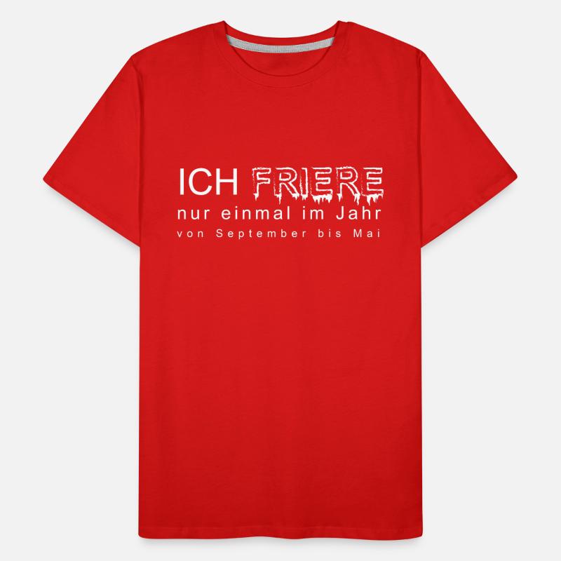Frieren Männer Premium Bio T-Shirt