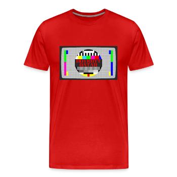 BOYKOTT QATAR KATAR - Männer Premium Bio T-Shirt - Rot - Vorne - Damien (186cm)