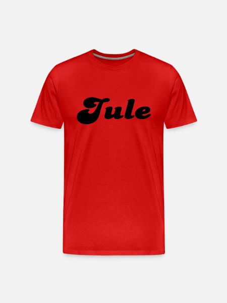 jule_3 - Men's Premium Organic T-Shirt - red
