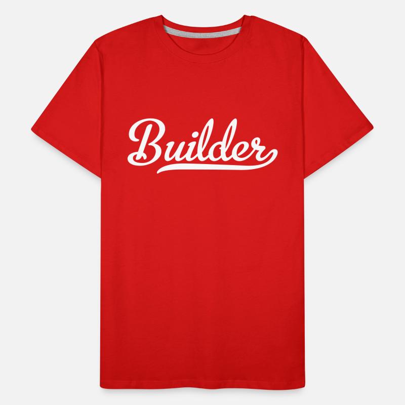 Construction worker Men's Premium Organic T-Shirt