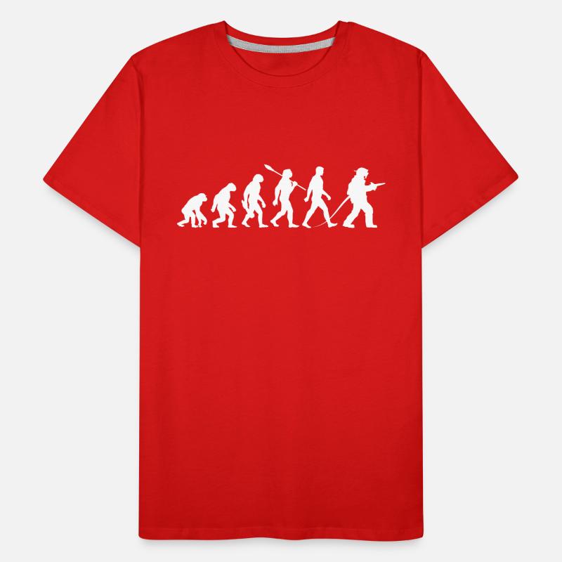 Evolution - Fire Brigade - Firefighter Men's Premium Organic T-Shirt