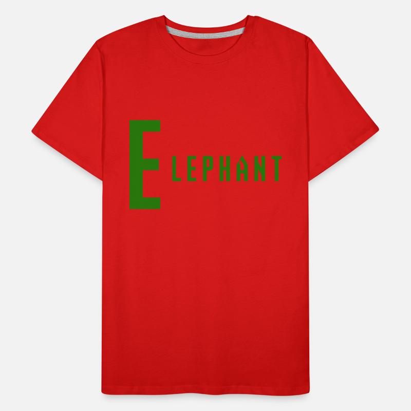 Elephant Männer Premium Bio T-Shirt