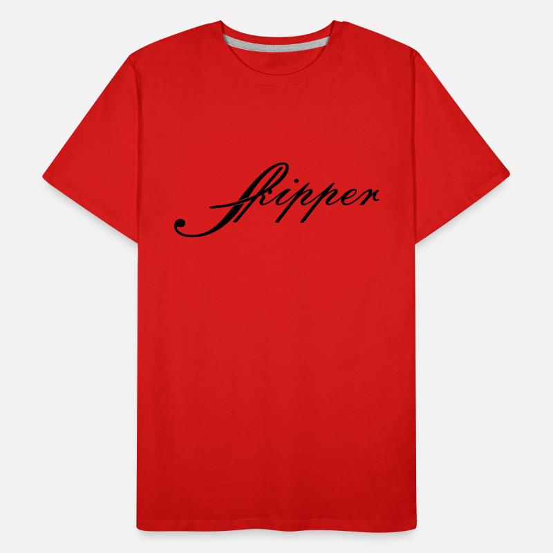skipper_vec_1 fr T-shirt bio Premium Homme