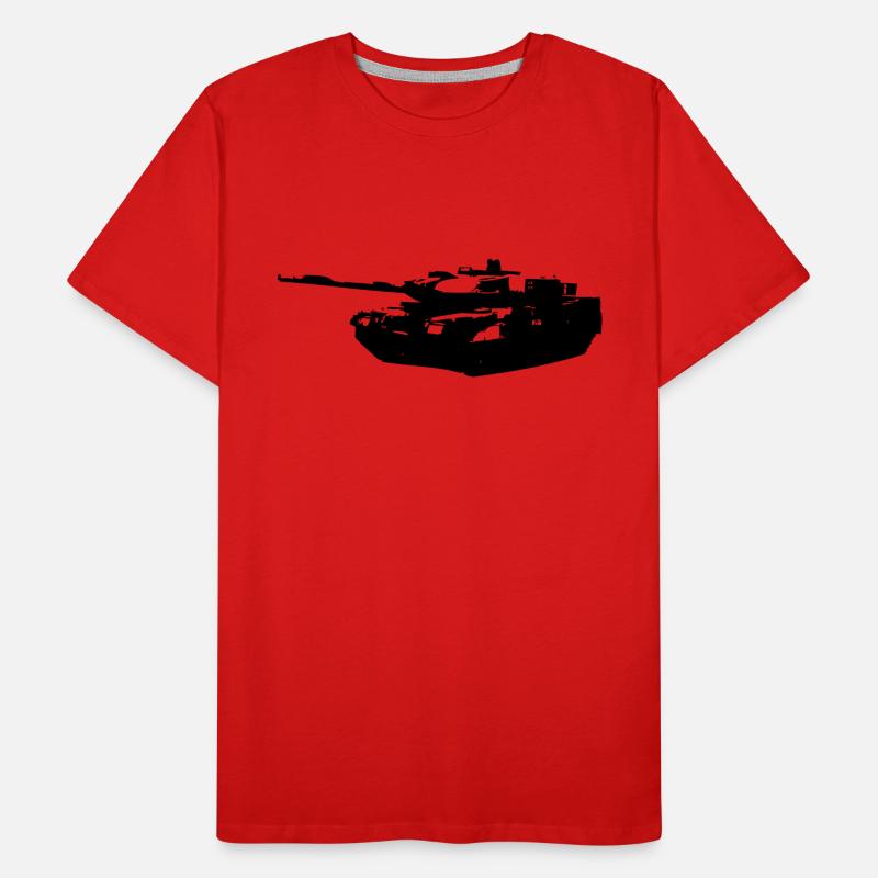armure léopard T-shirt bio Premium Homme