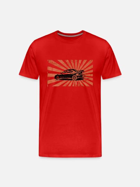 ImprezaRising - Men's Premium Organic T-Shirt - red