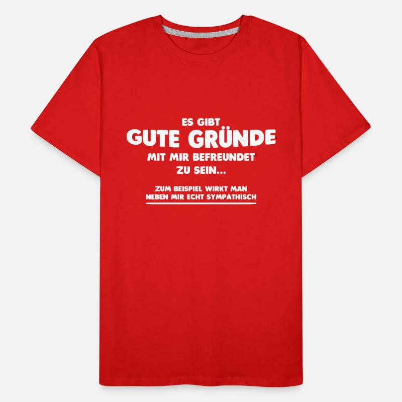 Sympathisch Männer Premium Bio T-Shirt
