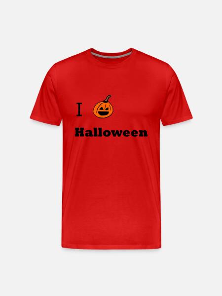 J’adore Halloween - T-shirt bio Premium Homme - rouge