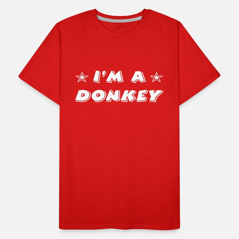 Donkey Men's Premium Organic T-Shirt