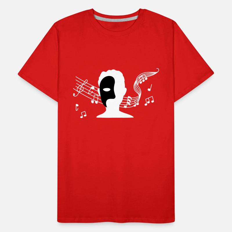 Das Phantom der Oper Männer Premium Bio T-Shirt