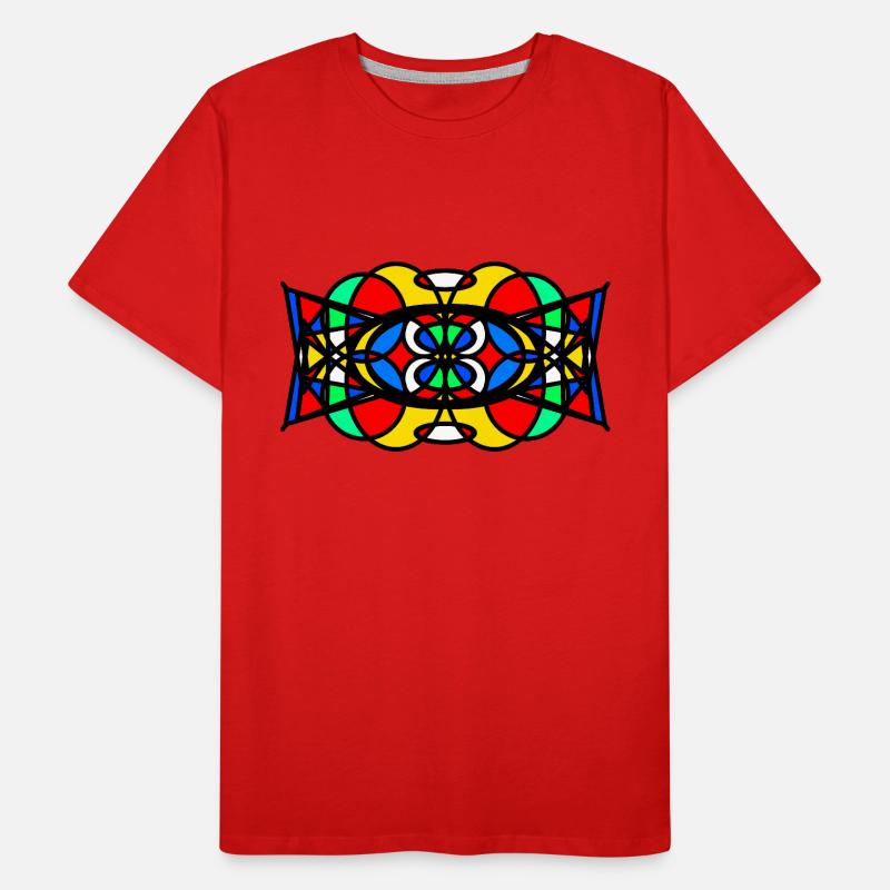 Pattern Men's Premium Organic T-Shirt