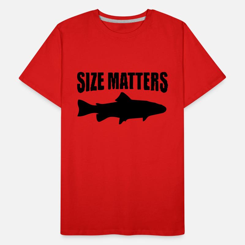 size matters Men's Premium Organic T-Shirt