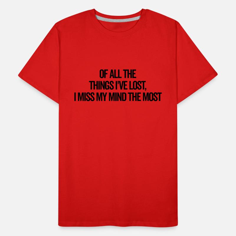 Mon me manque le plus T-shirt bio Premium Homme