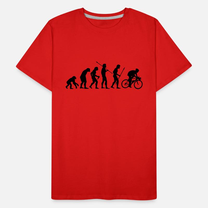 Biker evolution Männer Premium Bio T-Shirt