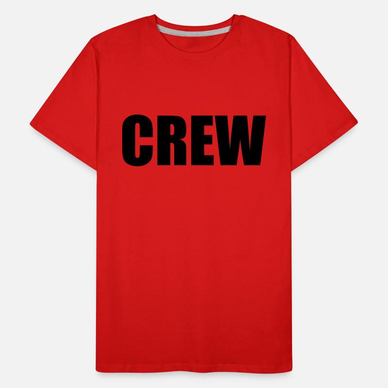 crew T-shirt bio Premium Homme