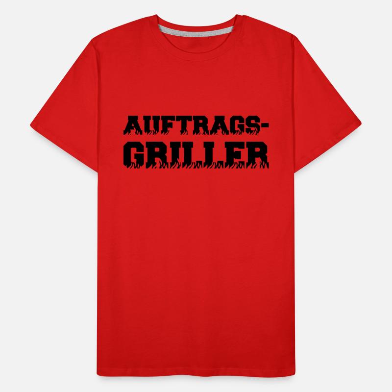 Contract Griller Men's Premium Organic T-Shirt