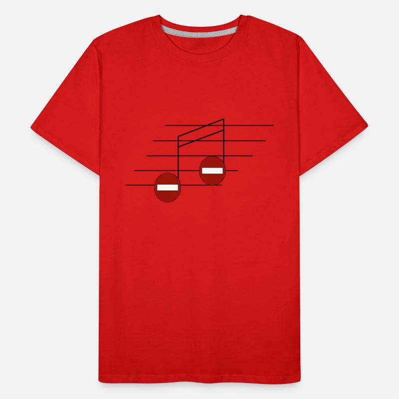 Prohibited notes Men's Premium Organic T-Shirt