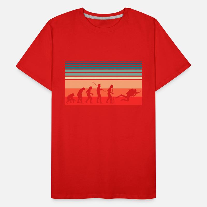 Evolution Diving Men's Premium Organic T-Shirt