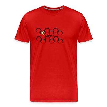 Gaming Mode - Männer Premium Bio T-Shirt - Rot - Vorne - Damien (186cm)