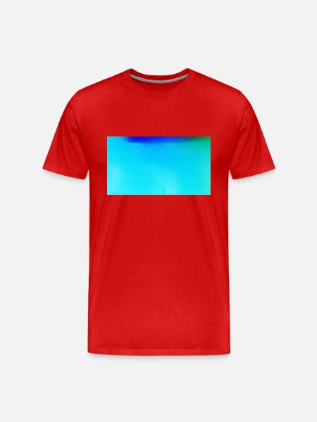 Ocean Style 141 - Männer Premium Bio T-Shirt - Rot