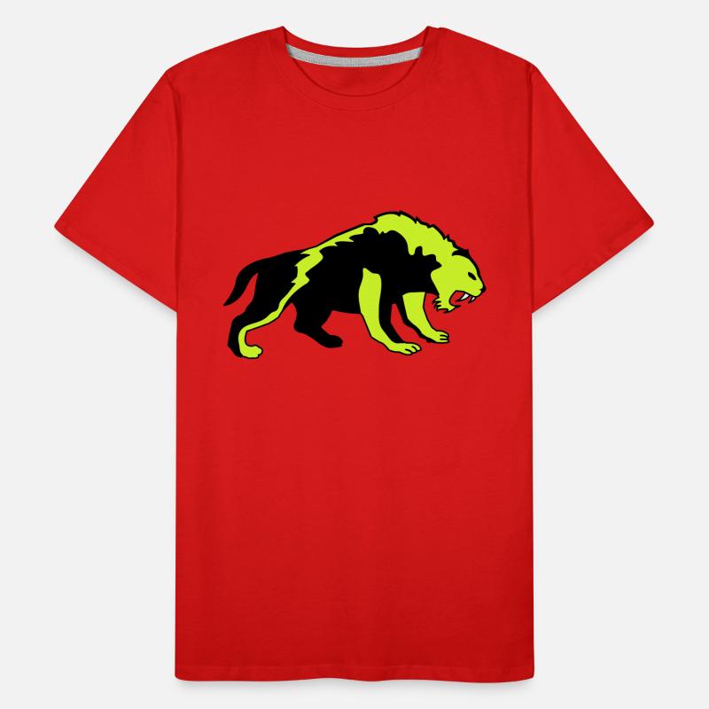 tigers 02 Men's Premium Organic T-Shirt