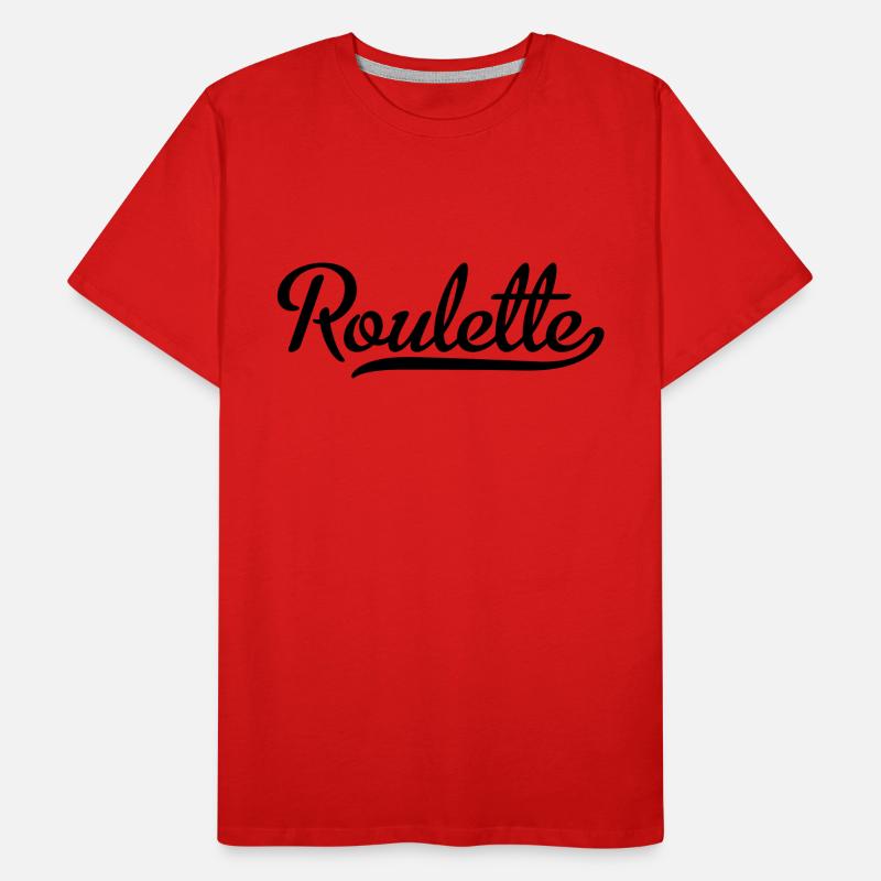 roulette T-shirt bio Premium Homme