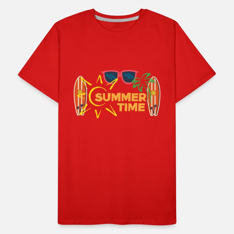SUMMER TIME T-shirt bio Premium Homme