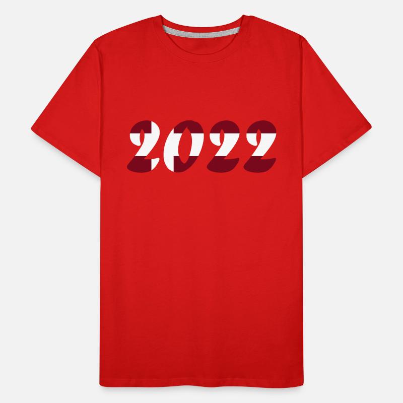 Équipe nationale du Danemark T-shirt bio Premium Homme