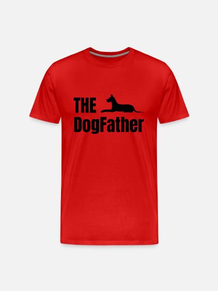 Hund Chien - T-shirt bio Premium Homme - rouge