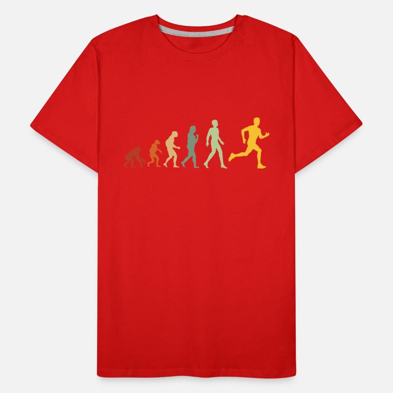 Évolution à triathlon - Running Evolution T-shirt bio Premium Homme