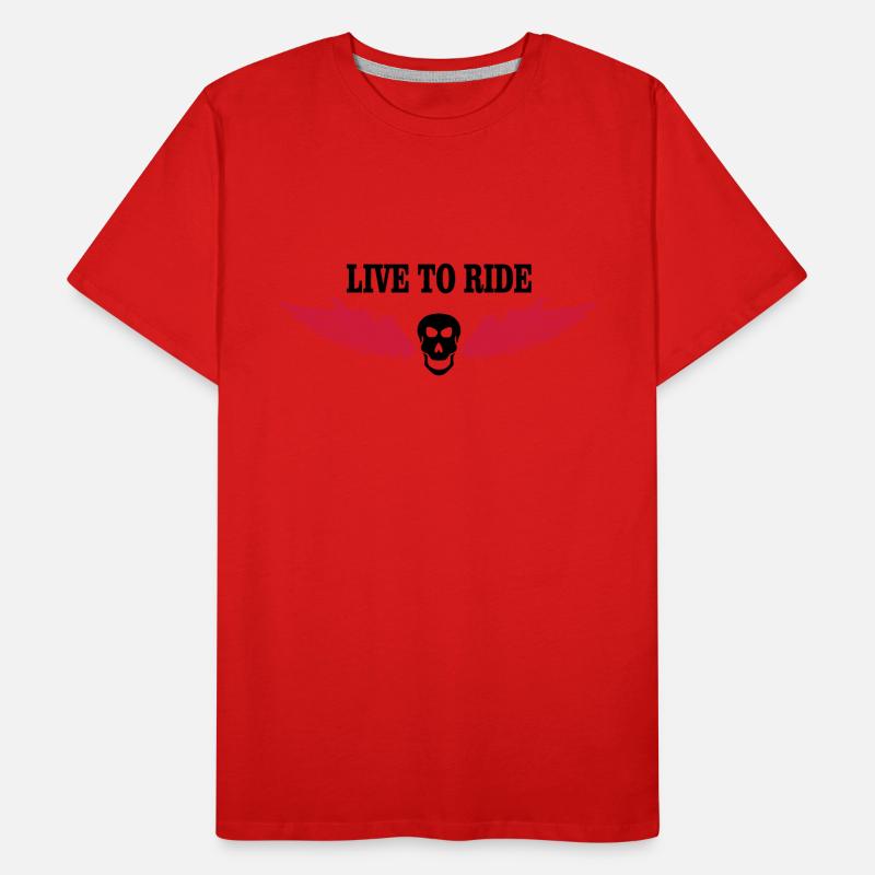 biker T-shirt bio Premium Homme