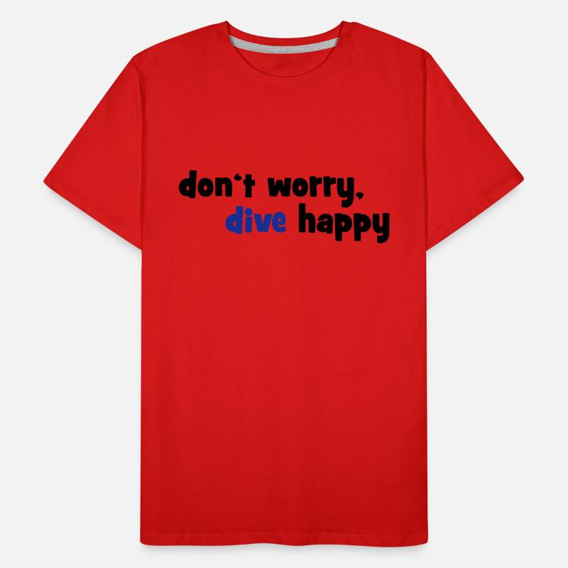 Plongée T-shirt bio Premium Homme