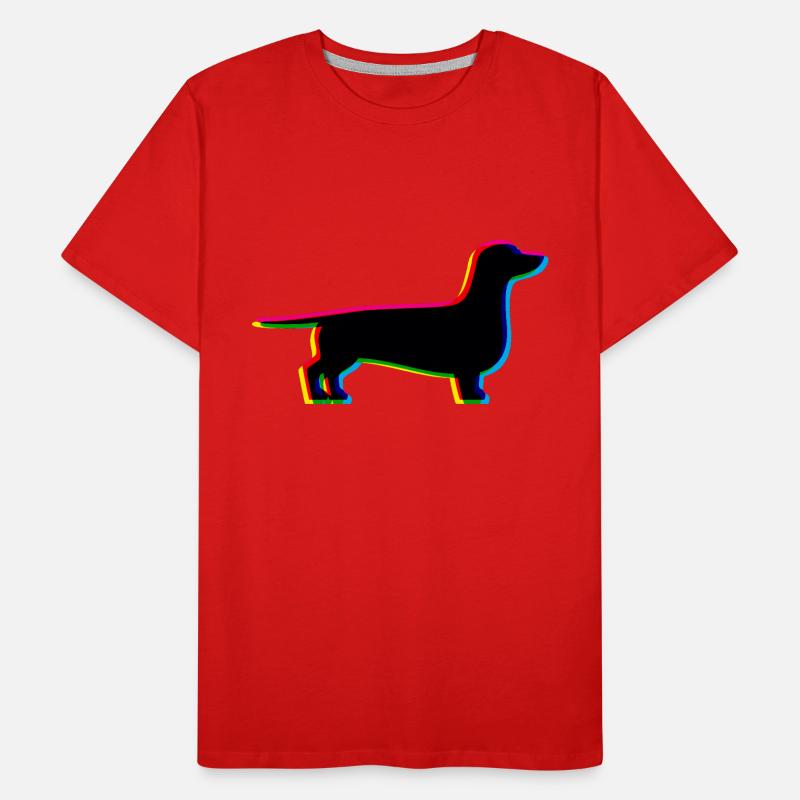 Teckel CMJN T-shirt bio Premium Homme
