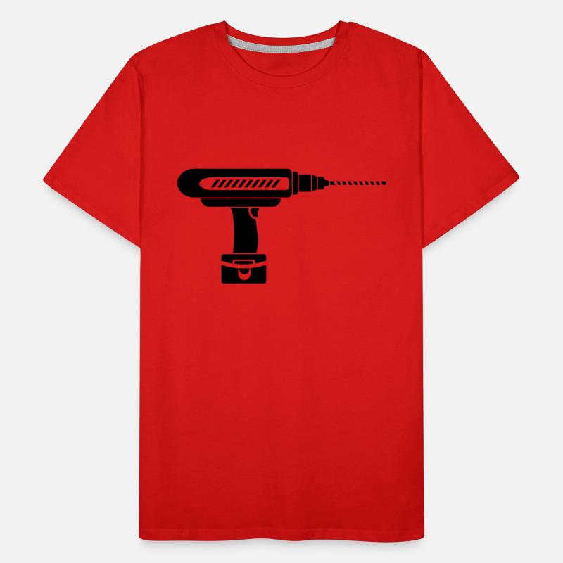 perceuse visseuse T-shirt bio Premium Homme
